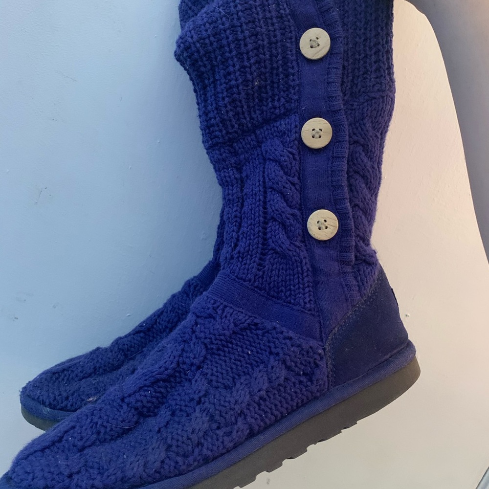 Authentic knitted UGG boots